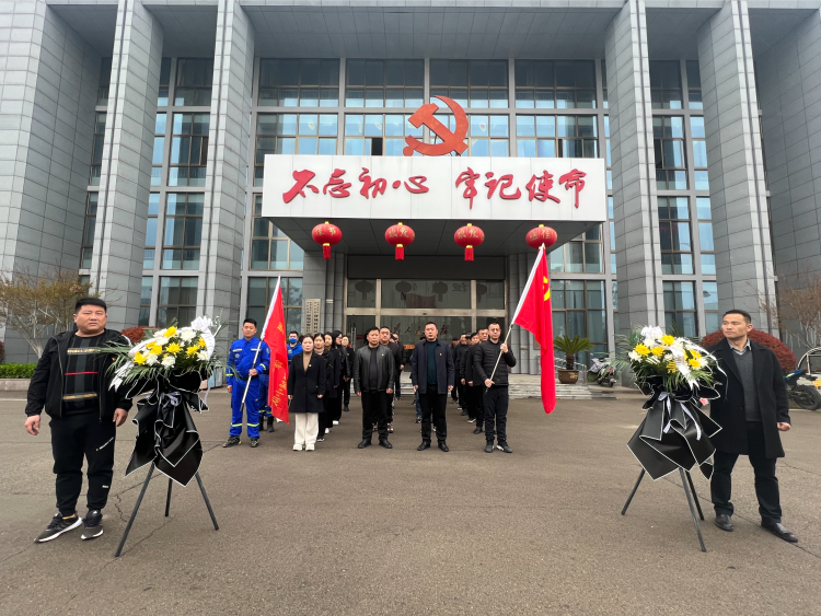 简篇-新区街道驿城村开展党员冬训暨“清明祭先烈 忠魂砺初心”主题活动